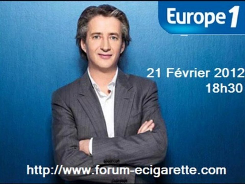 La cigarette électronique sur Europe 1