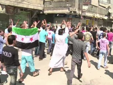 Syrie: manifestations à Alep, comme tous les vendredis