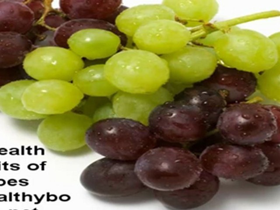 The health benefits of Grapes