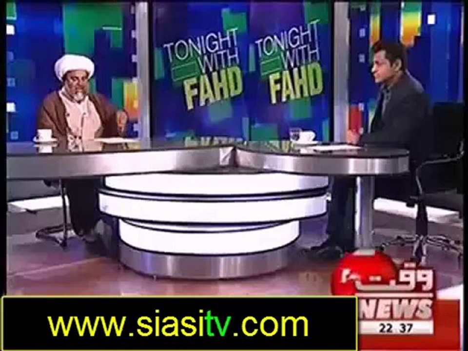 Tonight with Fahd on Waqat News 21st September 2012