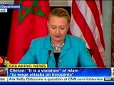 Hillary Clinton calls anti-Muslim film, Innocence of Muslims