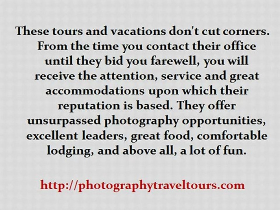 The ultimate vacations for nature enthusiasts