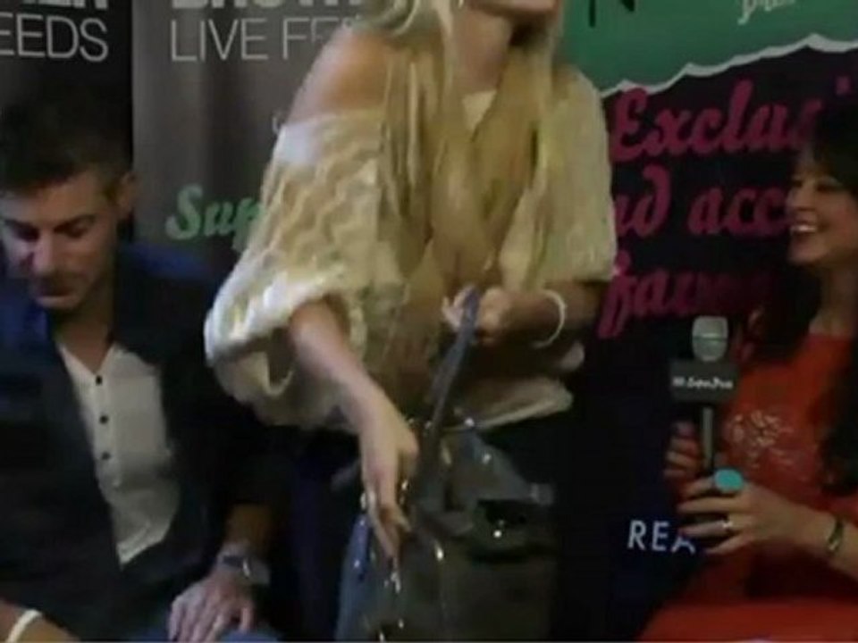 Jeff and Jordan at the after party (part of the interview)