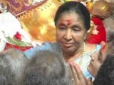 Asha Bhosle @ Lalbaugcha Raja 2012