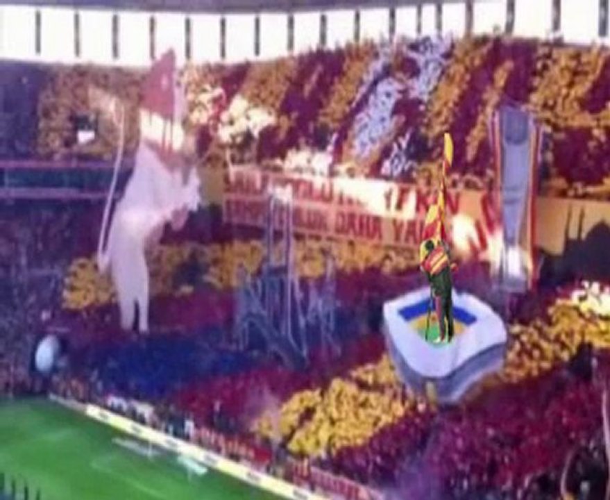 GALATASARAY REKOR PANKART +3D +8D KAREOGRAFİ DERSİ VERİYOR