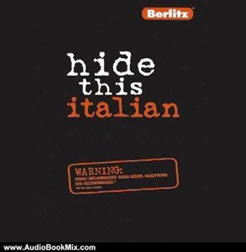 Audio Book Review: Hide This Italian by Berlitz (Author)