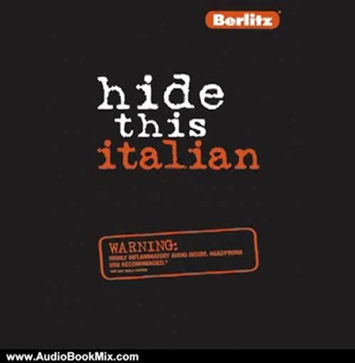 Audio Book Review: Hide This Italian by Berlitz (Author)