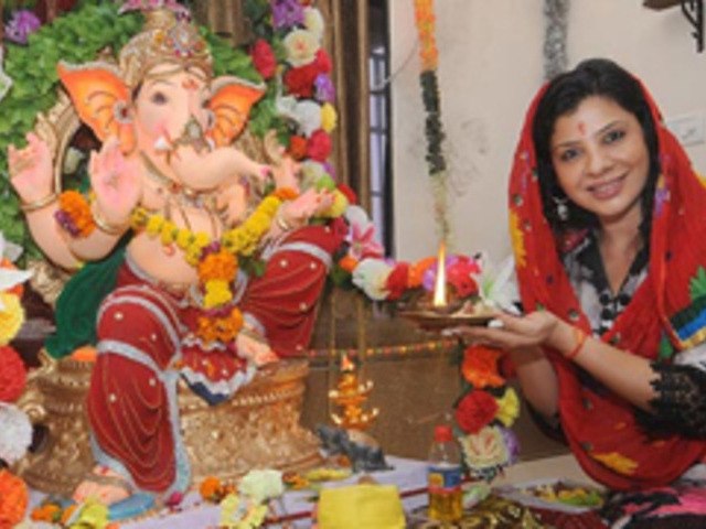 Sambhavna Seth's Ganapati 2012 !