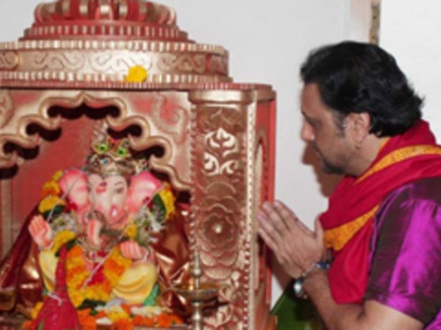 Actor Govinda's Ganapati 2012 !