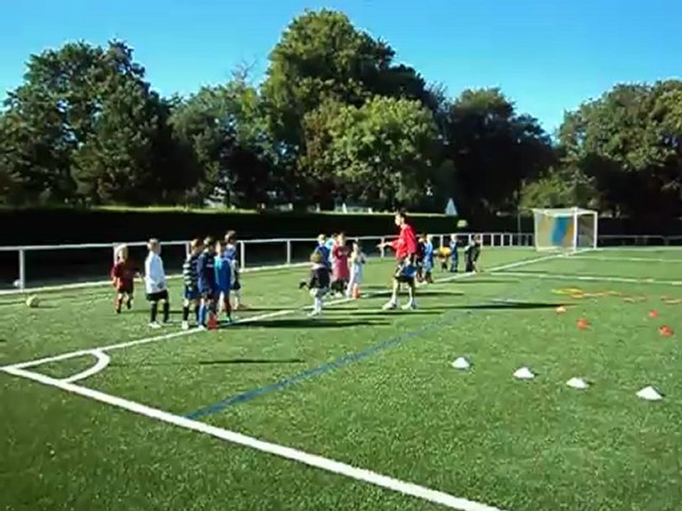 U8 ENTRAINEMENT 19 SEPTEMBRE 2012  :exercices de coordination
