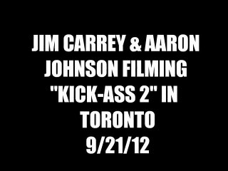Kick Ass 2 - Docu "Jim Carrey & Aaron Johnson Filming in Toronto" [HD] [NoPopCorn]