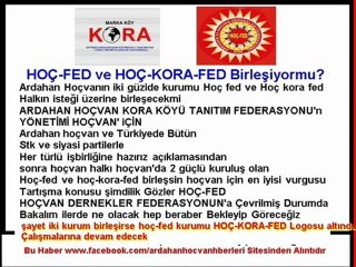 Gözler HOÇ-FED hoç fed - HOÇVAN DERNEKLER FEDERASYONUN' da hoç kora Fed