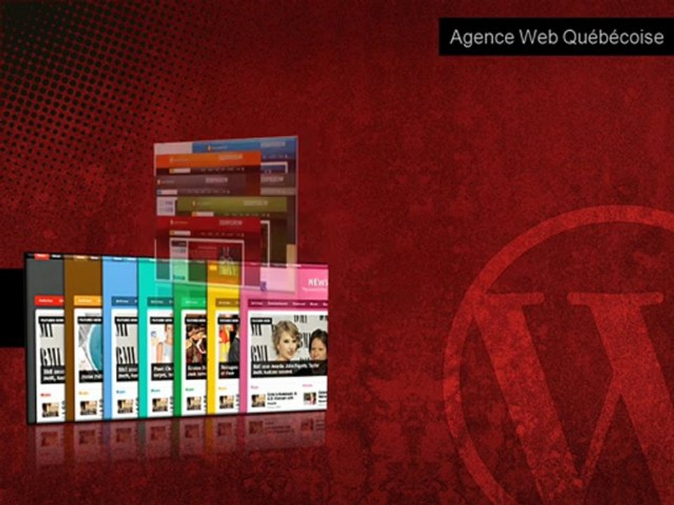 Création de site Internet de avec WordPress- Agence Web Québécoise for video
