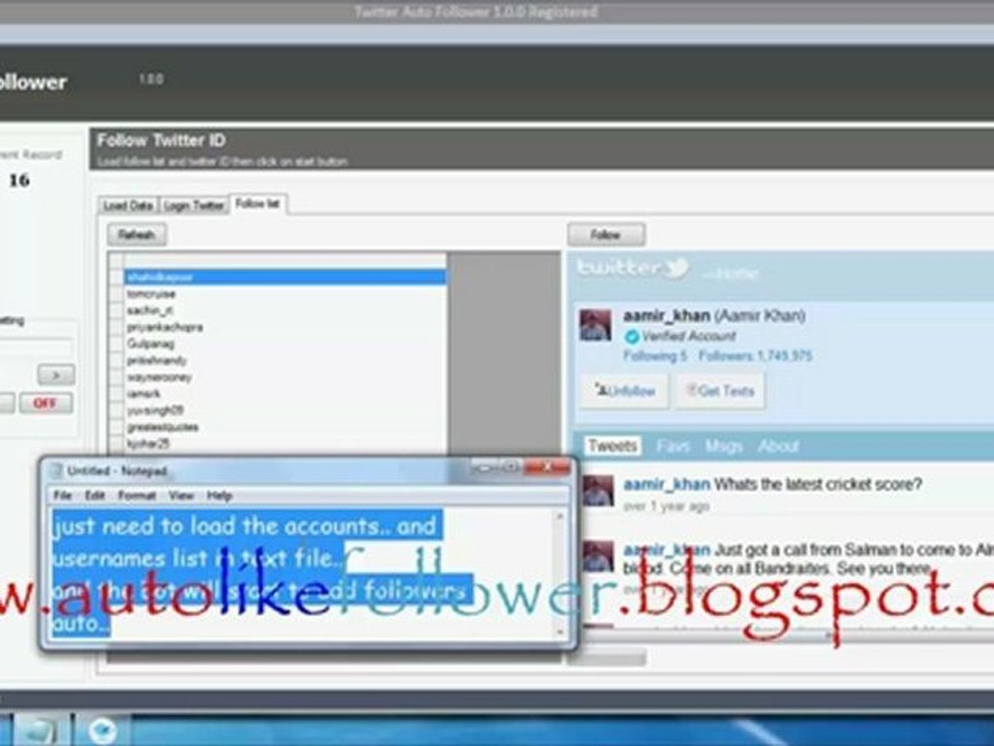 ⁣Twitter Facebook Auto Follower Bot get free codes