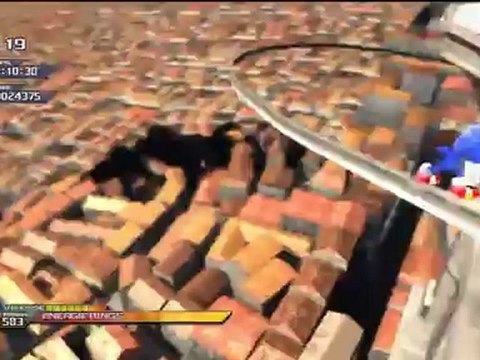 Sonic Unleashed - Spagonia : Rooftop Run Acte 1 (Jour)