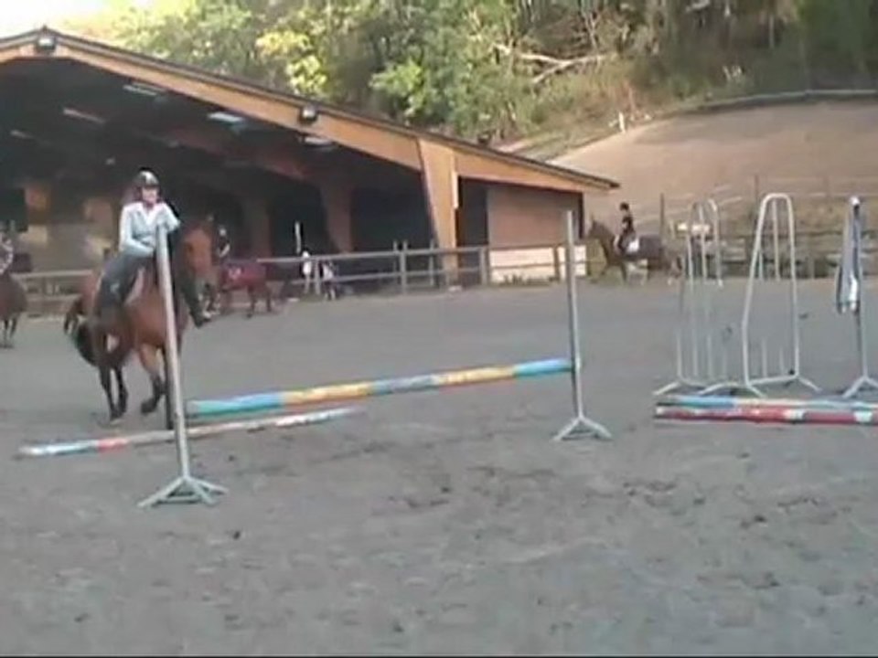équitation, saut