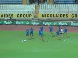Αλκή-ΑΠΟΕΛ-προθέρμανση ΑΠΟΕΛ