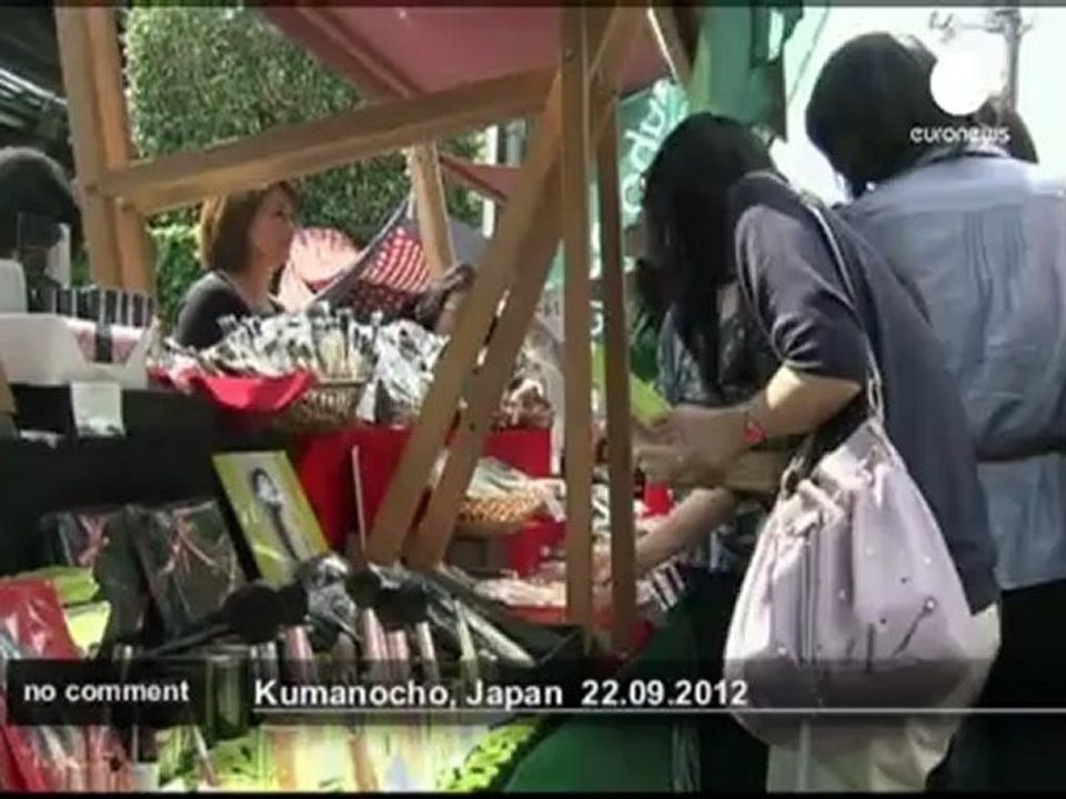 Les pinceaux célébrés au Japon - no comment