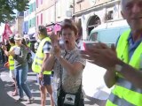 Beaumont-de-Lomagne: manifestations contre le gaz de schiste