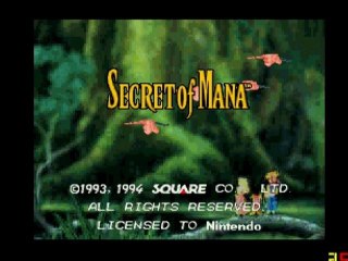 Secret of mana 1/1  L'épée Mana