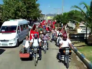 Ardıçlı Üzüm Festivali Motorsiklet Korteji 1