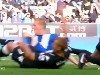 لقطة طريفة حدثت فى مباراة ويجان و فولهام