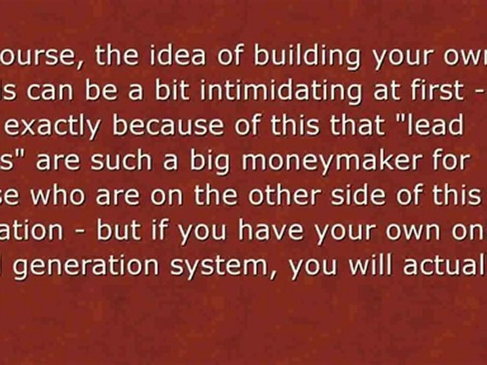 Frustrated With The Leads You Are Purchasing?