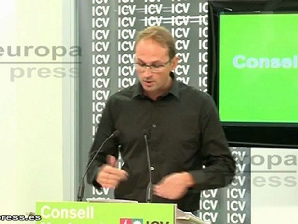 Joan Herrera participa en el congreso de ICV