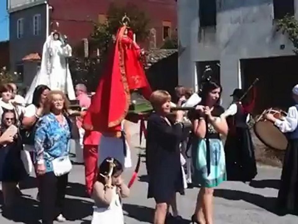 Ribasaltas con la Santa Eufemia.
