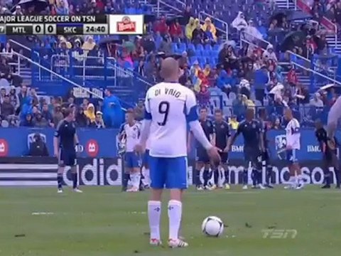 Di Vaio non basta, Montreal impatta con Kansas City