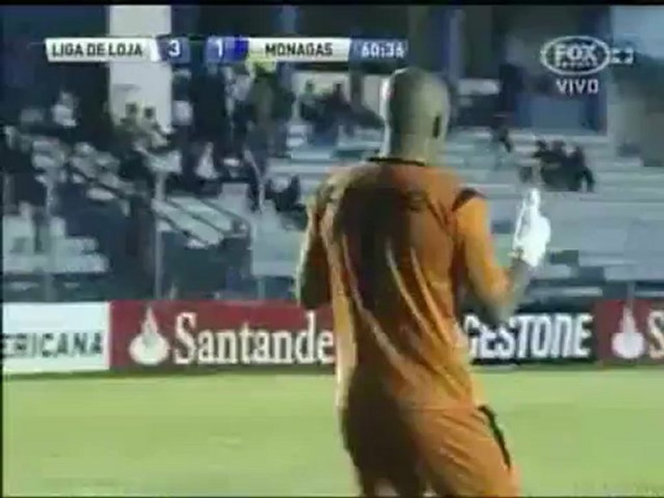 liga de loja Gol -reconocimiento (gracias liga de loja)