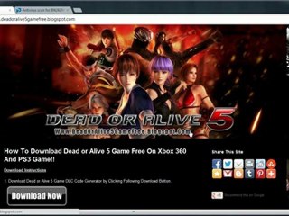 Dead or Alive 5 Game Skidrow Crack Free Download