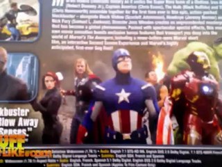 The Avengers Bluray Unboxing