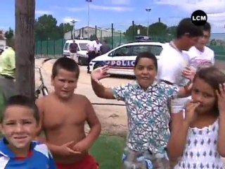 La police chassée par des gens du voyage! (Aix)