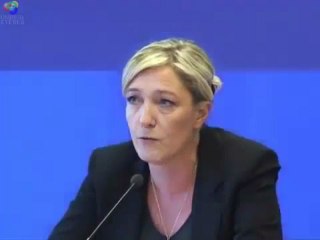 Marine Le Pen dénonce la stupidité de Martine Aubry sur les musulmans