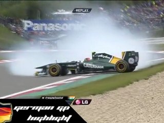 F1 2011 German GP Highlight Youtube Version