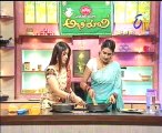 Abhiruchi - TV Artress Lakshmi - Alu Podi Mash, Beerakaya Guttulu & Veg. Yogurt Salad - 01