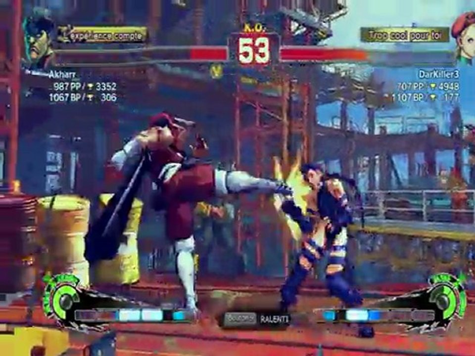 [SSF4] (Akharr) Bison vs Cammy (DarKiller3)  [Live IV]