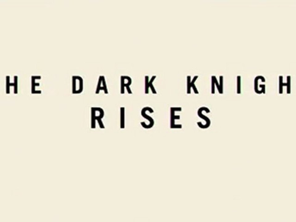 The Dark Knight Rises Teaser Fragman