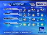 TWC Satellite Local Forecast from April-May 2009 Daytime #14