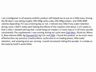 Sci-Fit Kre-Alkalyn Powder Reviews