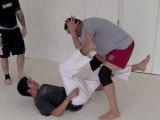 Howard Liu showing the single leg for street self defense - Annapolis MD MMA classes