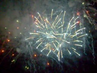 Berre L'Etang : feu d'artifice du 14 juillet 2011 (6)