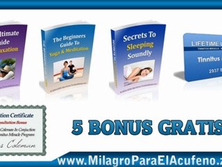 Aliviar Tinnitus Para Siempre - Eliminar Pitido Y Silvido En El Oído