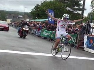 Arrivée du champion de Bretagne cadet