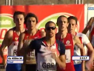 4x400m Relay  Men Final European Athletics U23 Championships Ostrava 2011 - www.MIR-LA.com