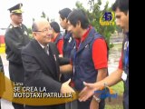 Se crea Mototaxi Patrulla para luchar contra la delincuencia en San Juan de Miraflores