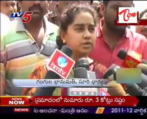 Gangula Bhanumathi Seeks Protection