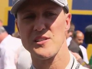 Michael Schumacher Mercedes GP Silverstone 2010