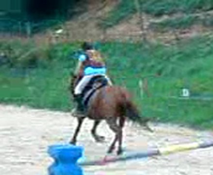 Séance de saut avec Una le 19 Juillet 2011